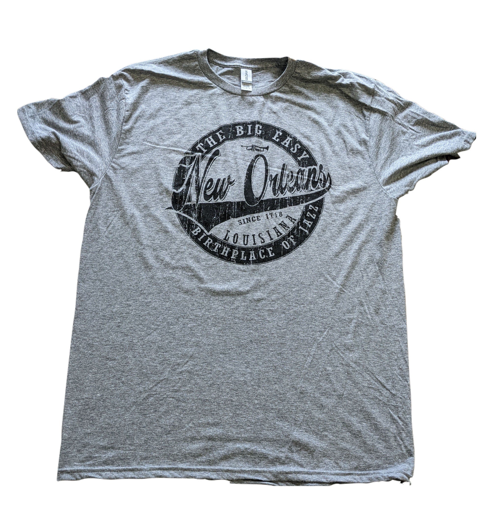 New Orleans 'Birthplace of Jazz' T-Shirt | The Big Easy | Louisiana Since 1718