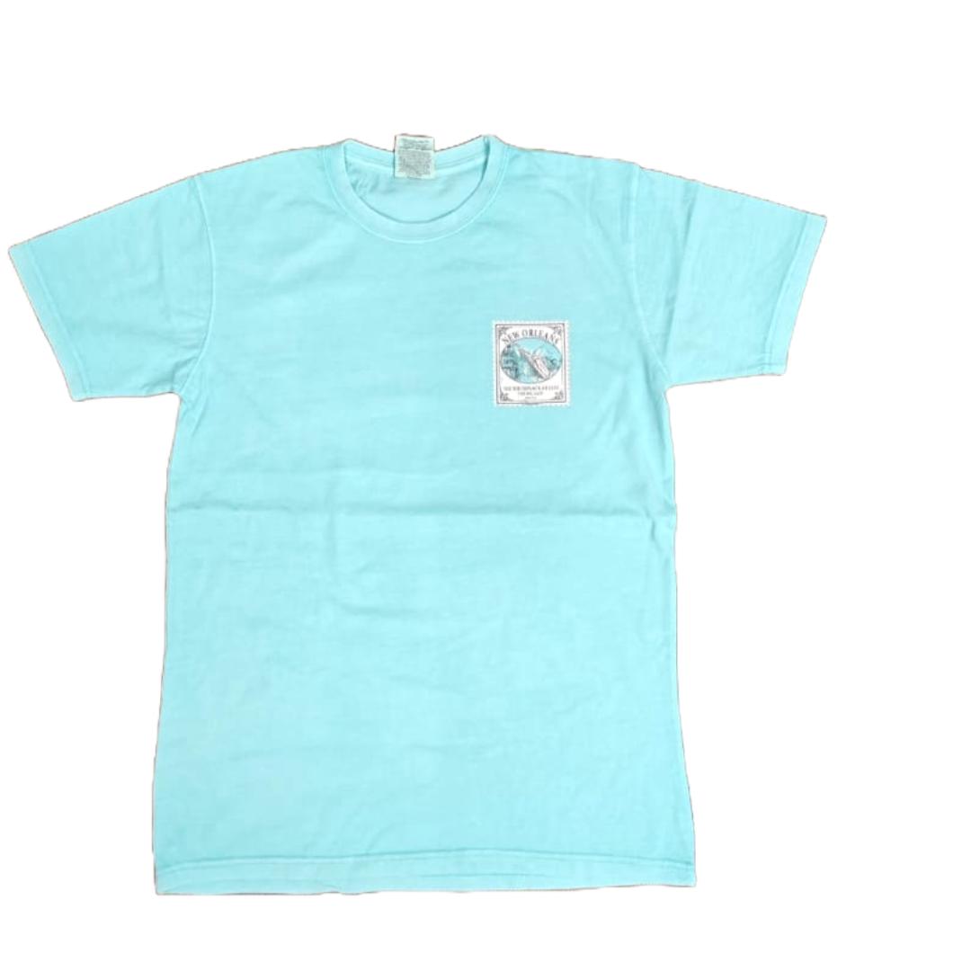 New Orleans Jazz T-Shirt | Unisex NOLA Music Tee | Seafoam