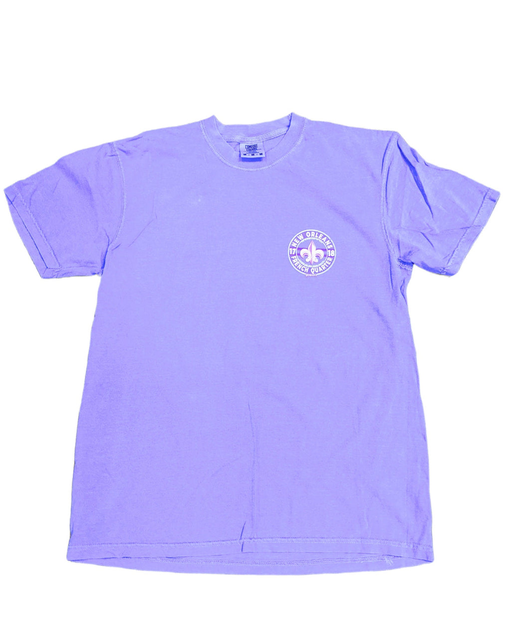 New Orleans French Quarter Unisex Garment-Dyed Tee – Purple