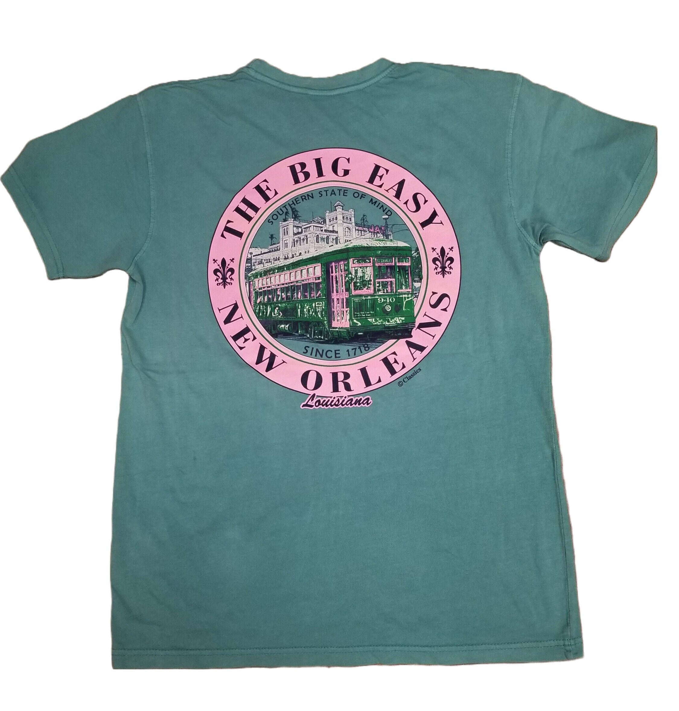 New Orleans 'The Big Easy' Streetcar T-Shirt | Southern State of Mind