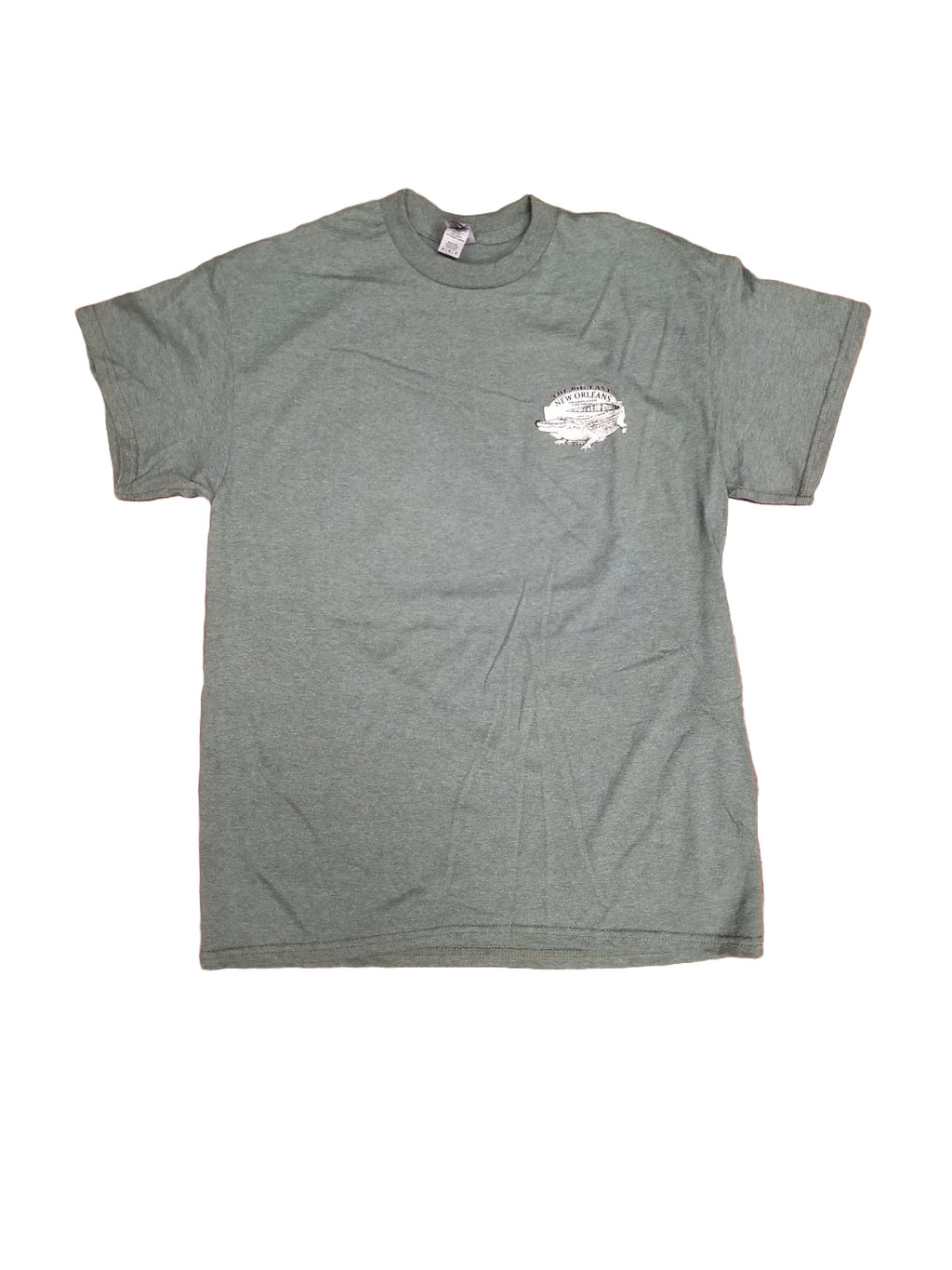 New Orleans Gator Unisex Tee – Heather Military Green