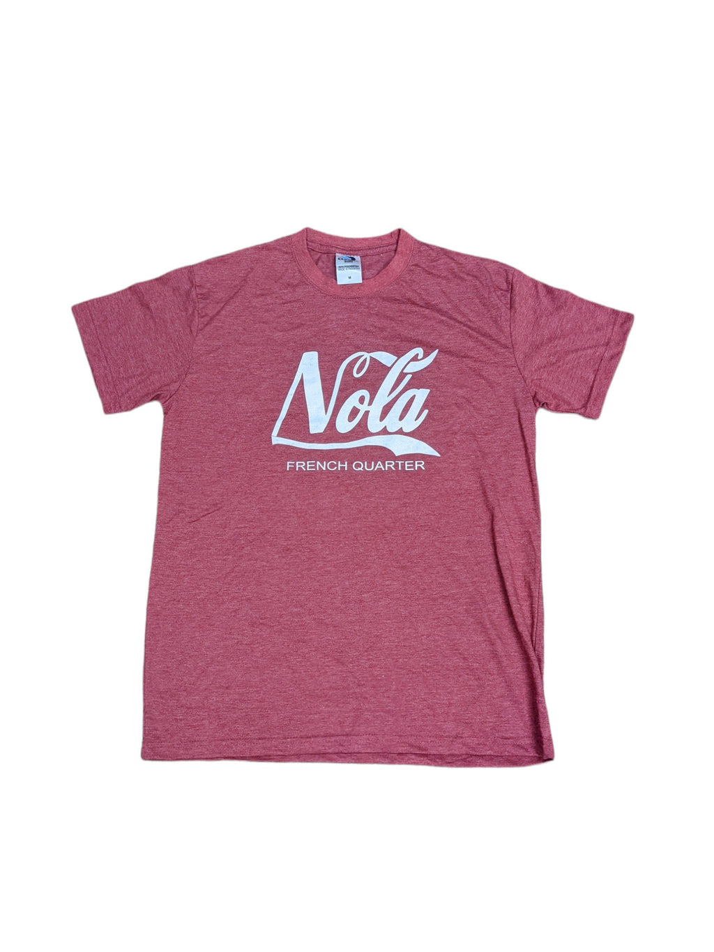 NOLA French Quarter Unisex Soft Tee – Crimson