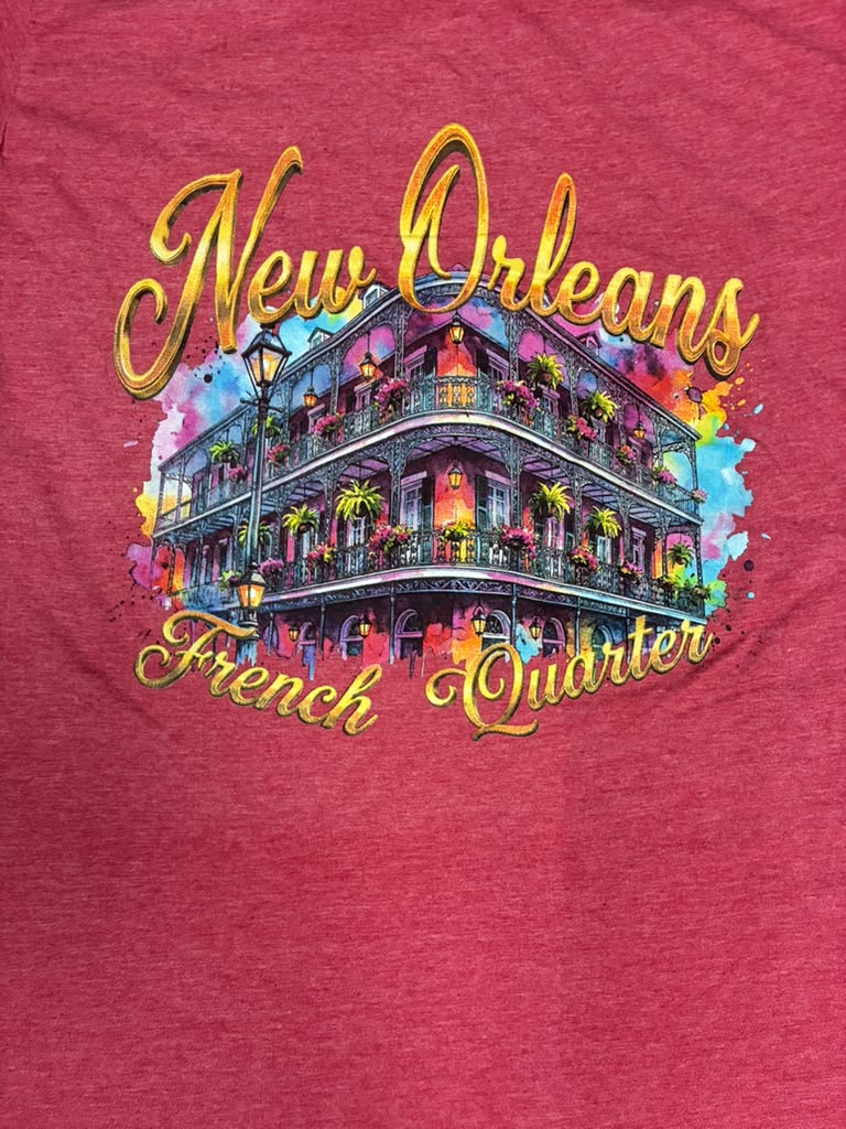 Unisex New Orleans French Quarter Soft Tee