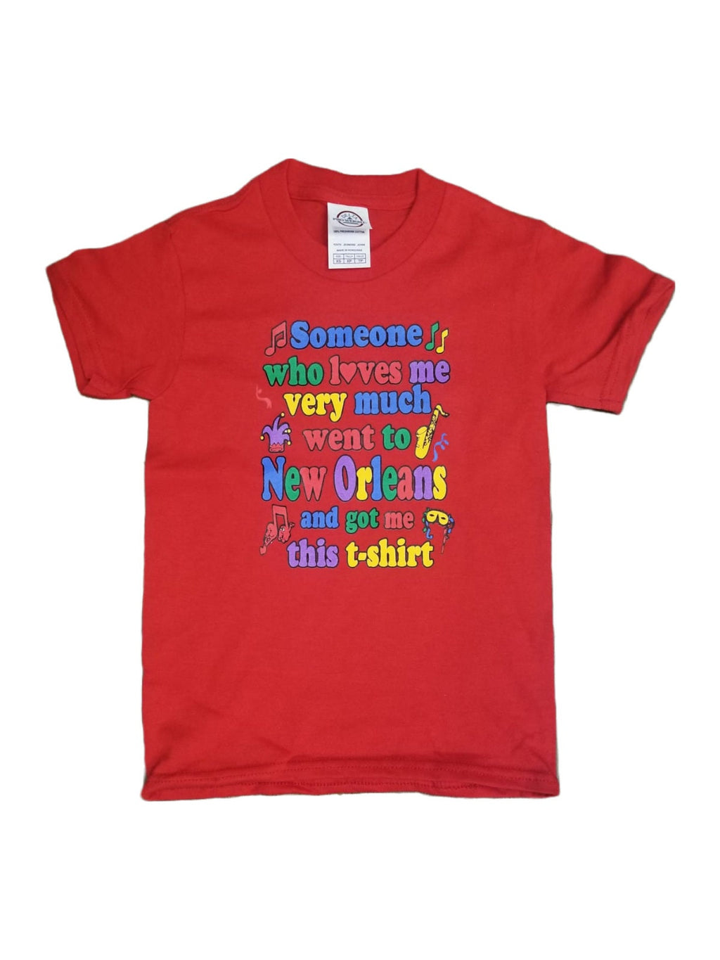 Kids' "Someone Who Loves Me" New Orleans T-Shirt