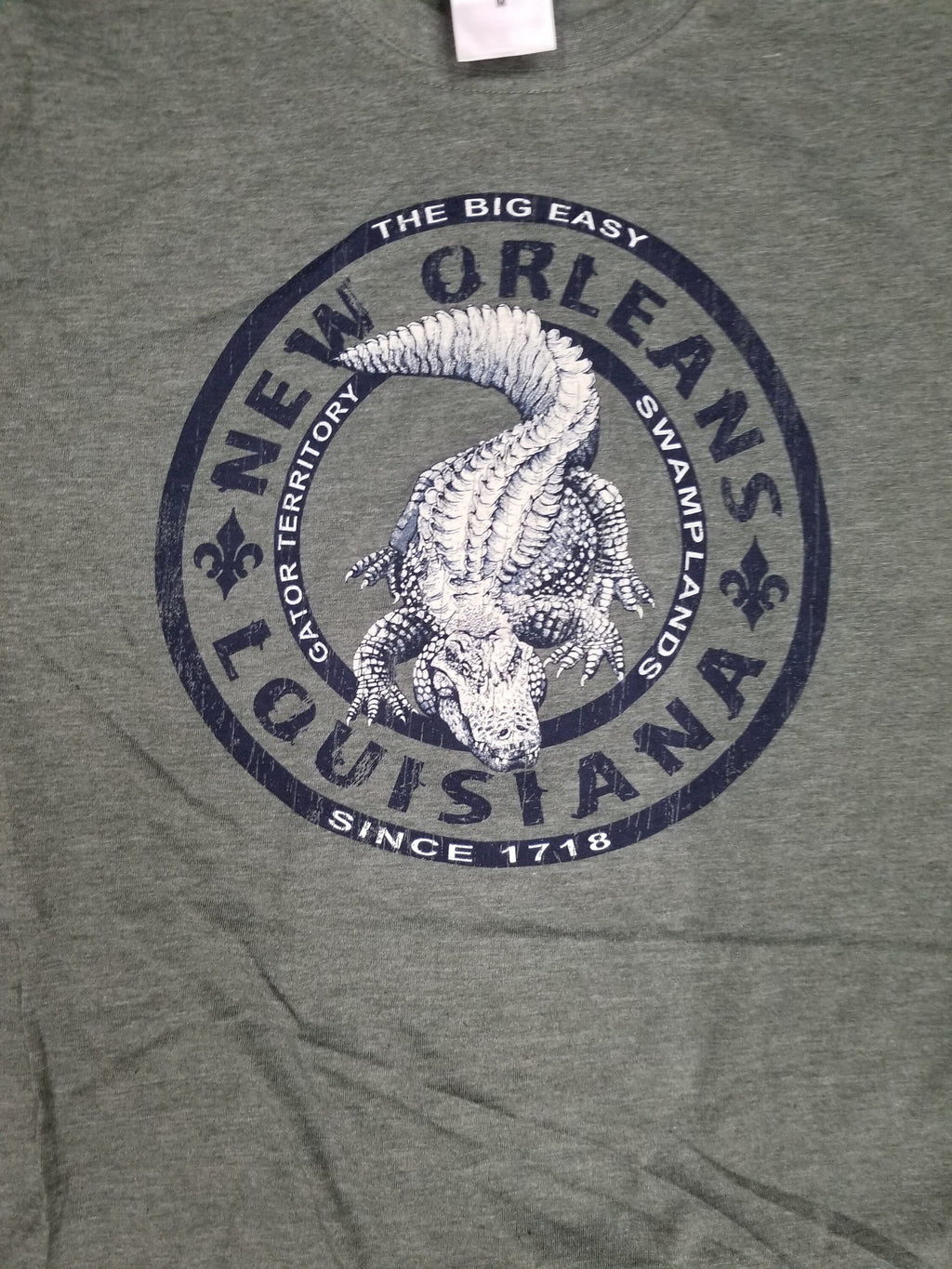 New Orleans Gator Soft Blend Tee
