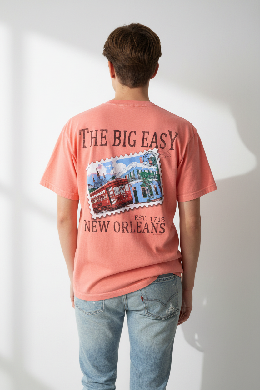 Big Easy Tee - Back Model