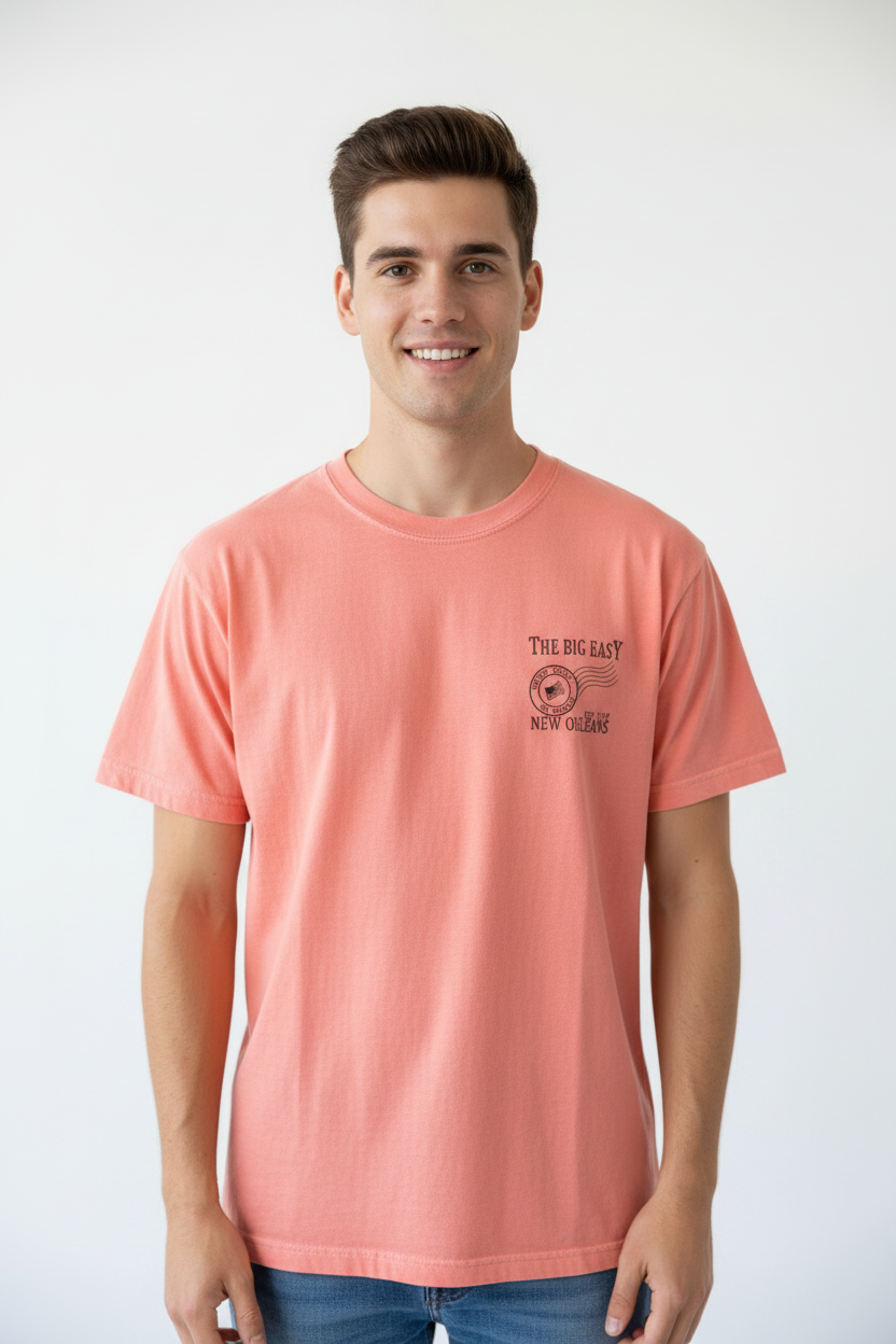 Big Easy Tee - Same Model Front