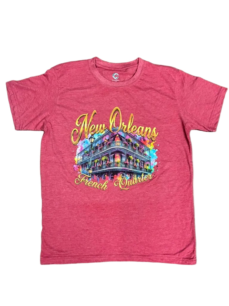 Unisex New Orleans French Quarter Soft Tee