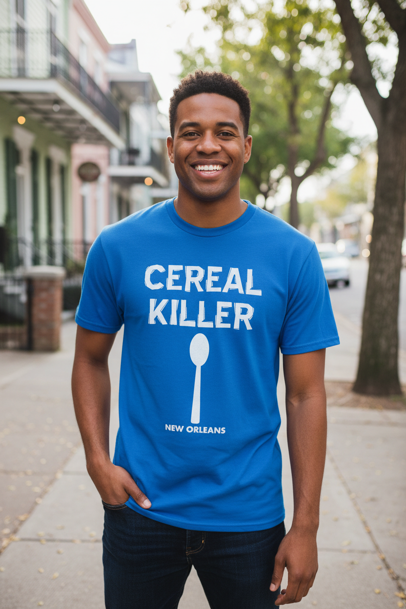 Cereal Killer Tee Model