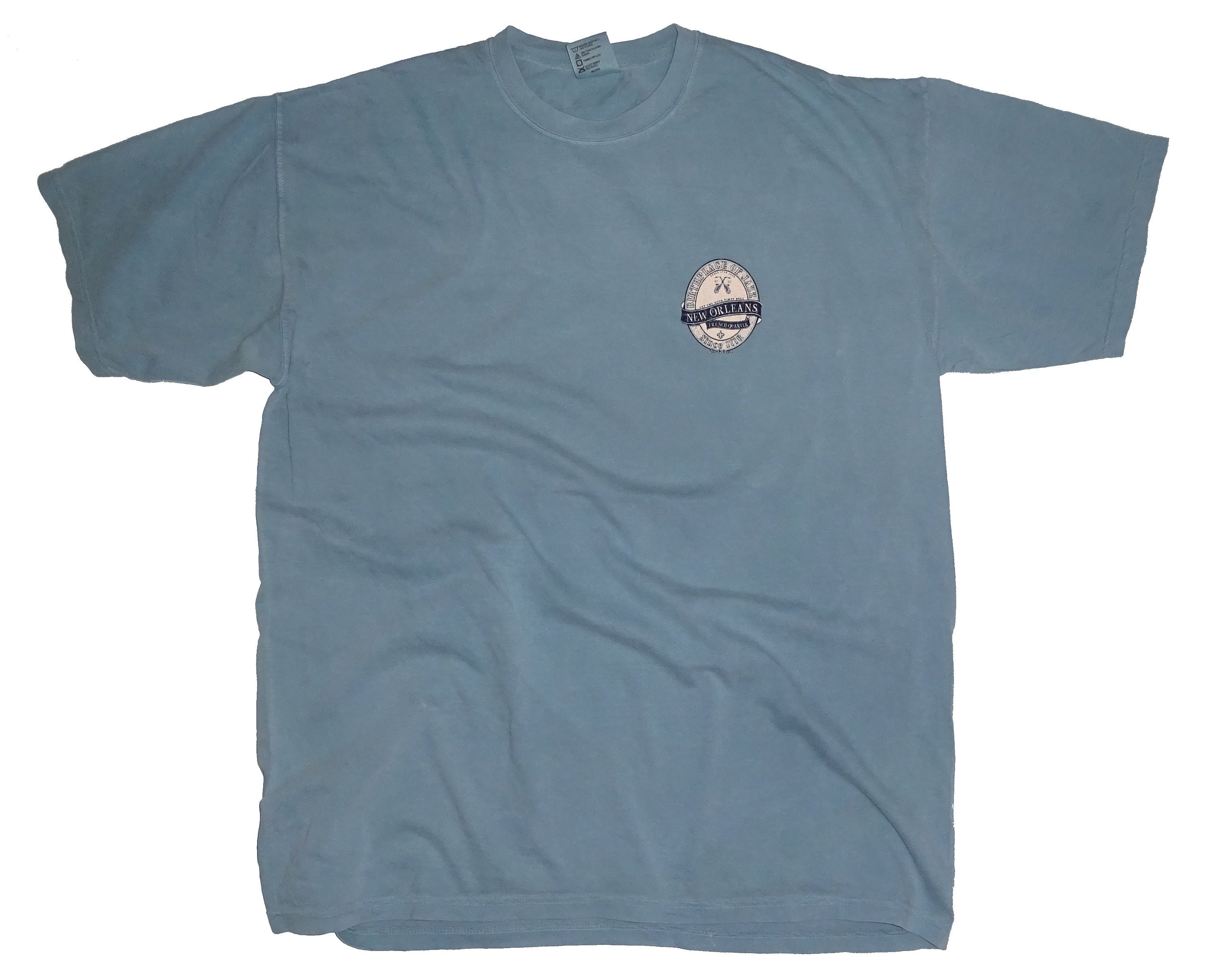 New Orleans Birth of Jazz Garment-Dyed T-Shirt | Unisex NOLA Tee