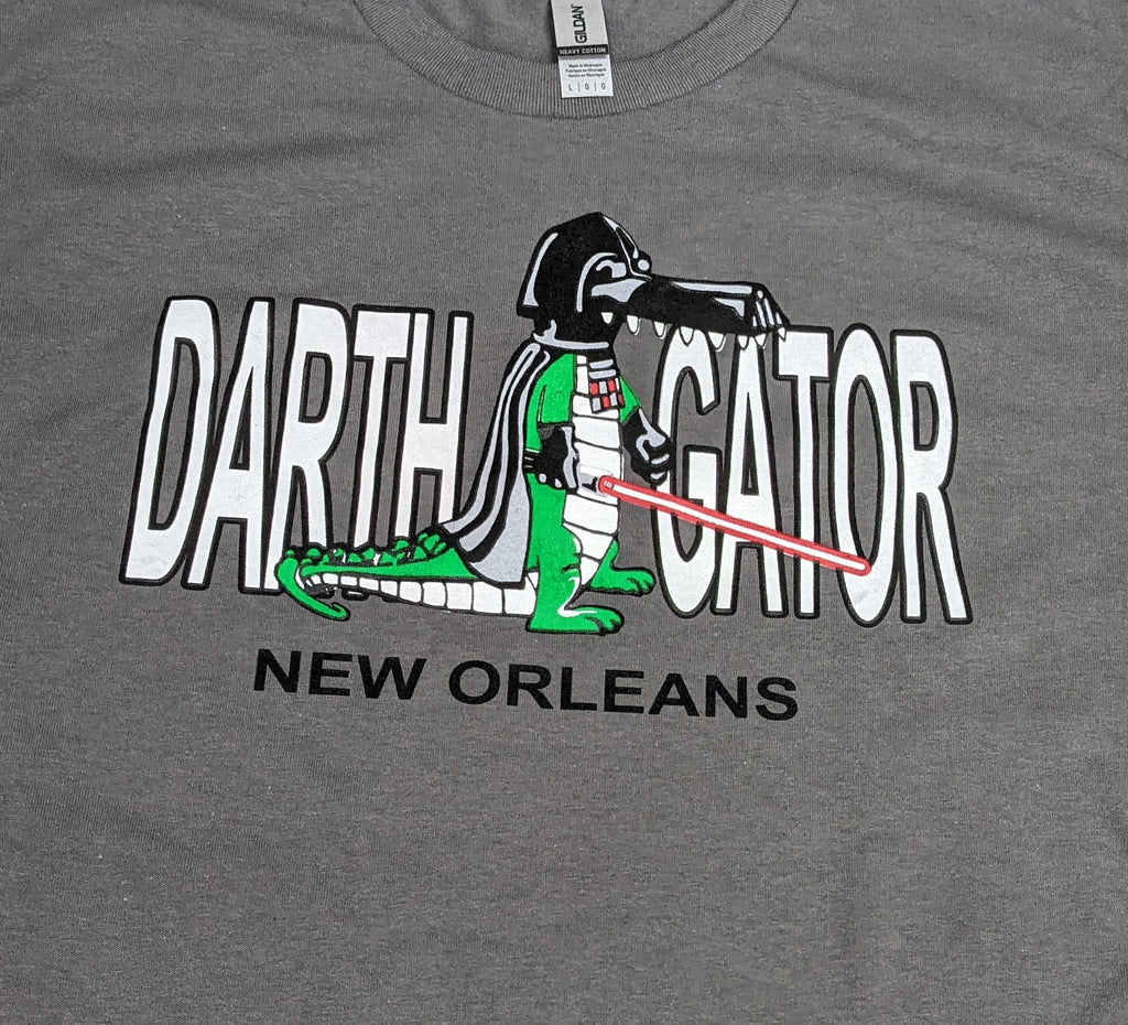 Darth Gator Tee – Charcoal