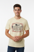 French Quarter Cream Tee - Male