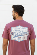 French Quarter Tee - Male Model Back