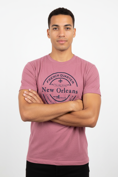 French Quarter Tee – Male Model