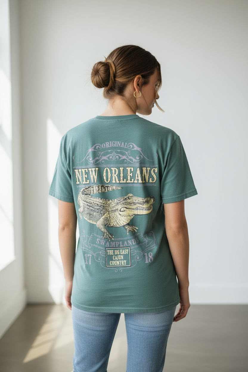 Gator Tee - Female Back