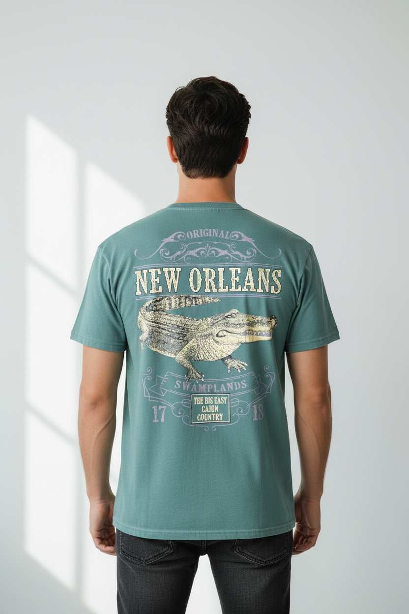 Gator Tee - Male Back