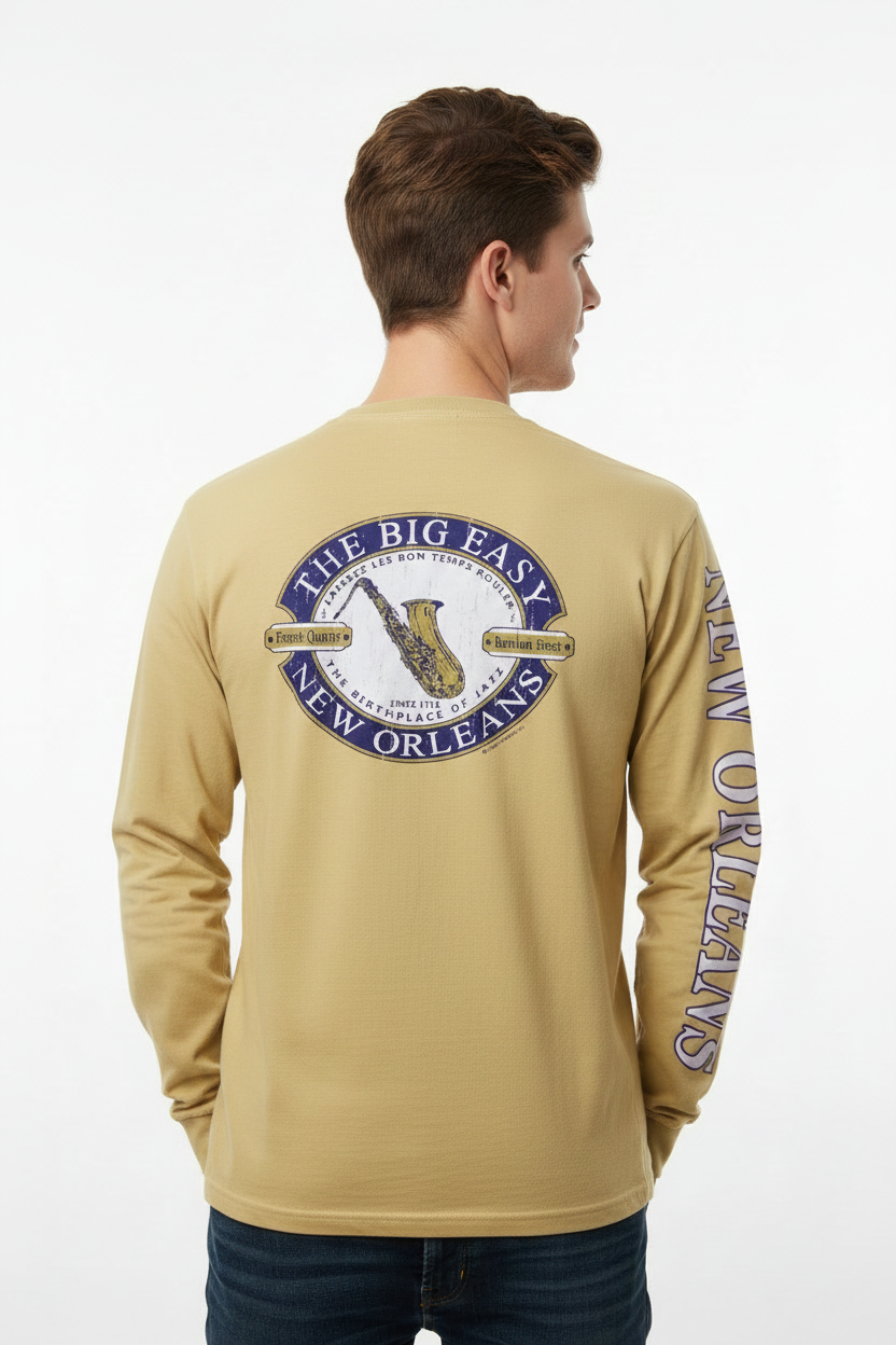 Jazz Long Sleeve - Male Back