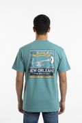 Jazz Tee - Model Back View