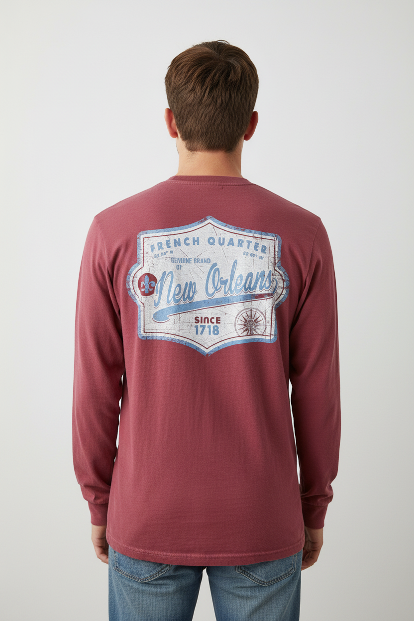 Long Sleeve Tee - Back View