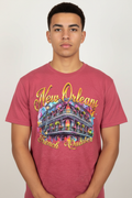 Model wearing New Orleans French Quarter Tee