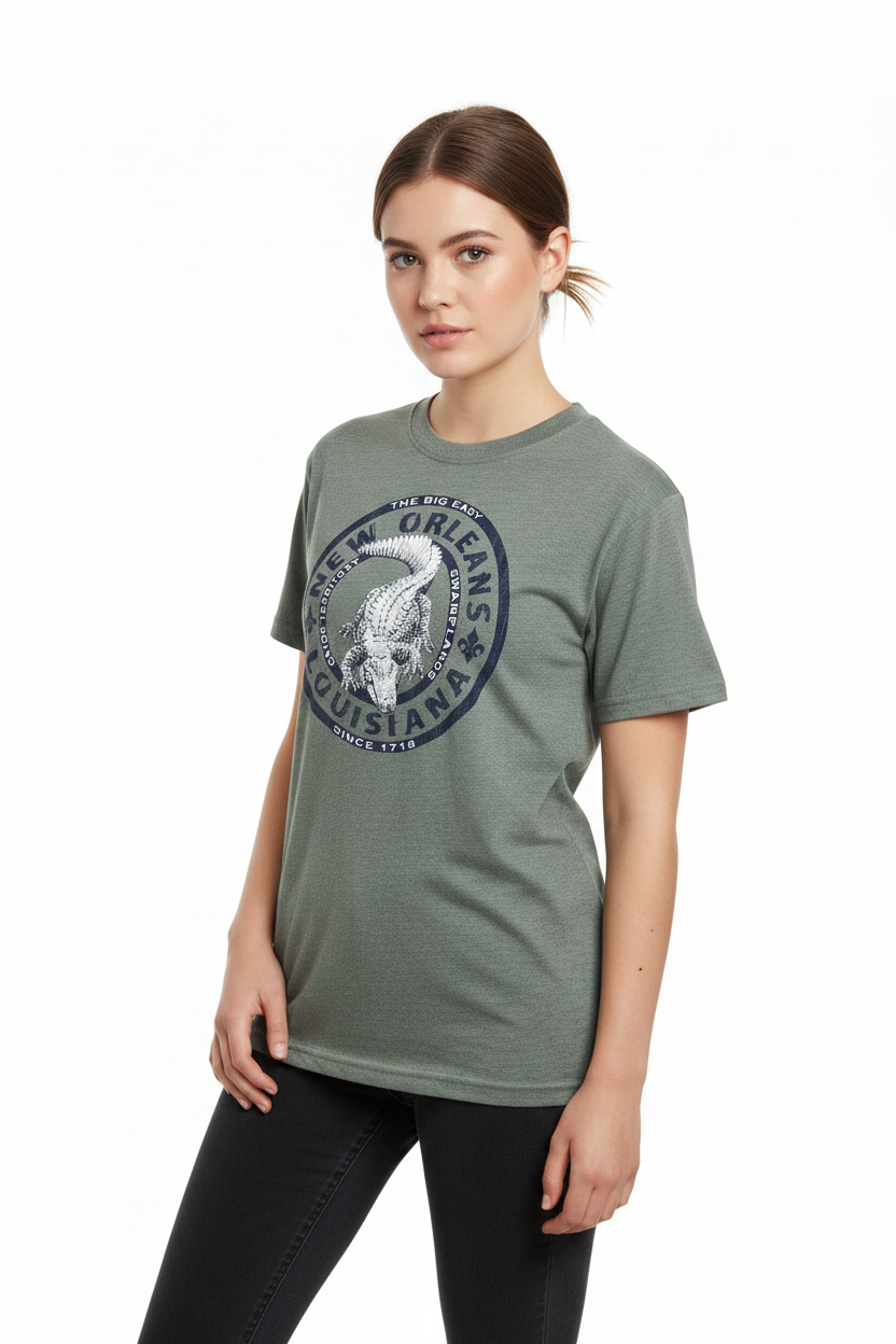 New Orleans Gator Tee - Female