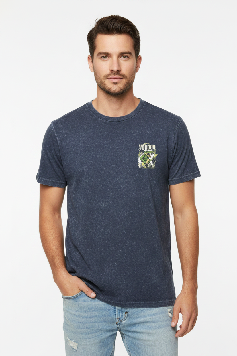 New Orleans Voodoo Gator Tee — Front Model Studio