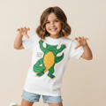 Swamp Monster Youth Tee — Graphic high on chest, natural placement